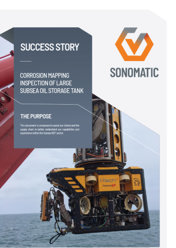 Cover of the Corrosion Mapping Success Story Cover of the Corrosion Mapping Success Story