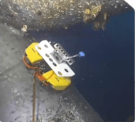 Corrosion Mapping Inspection of Large Subsea Oil Storage Tank. Corrosion Mapping Inspection of Large Subsea Oil Storage Tank.