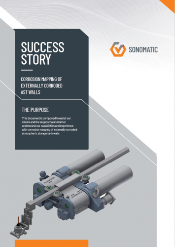Corrosion Mapping of Externally Corroded AST Walls Case Study Document Corrosion Mapping of Externally Corroded AST Walls Case Study Document
