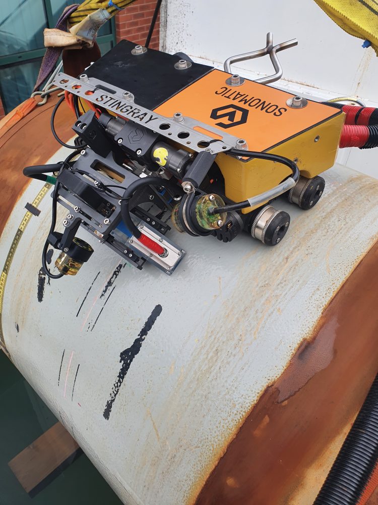 SONOMATIC INVESTS IN NEW PURPOSE-DESIGNED FACILITY ‘THE CENTRE OF EXCELLENCE’ IN WARRINGTON 6 Stingray PA Weld Inspection 4